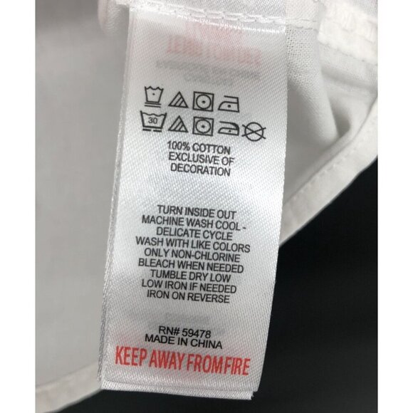 NWT Tommy Bahama Kids White Button Up Shirt Boys 6 School Picture Day Vacation - Picture 6 of 8